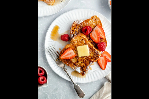 Best healthy french toast (Vegeterian)