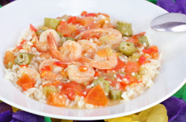 Creole shrimp and rice