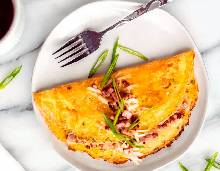 Ham and Cheese Omelette