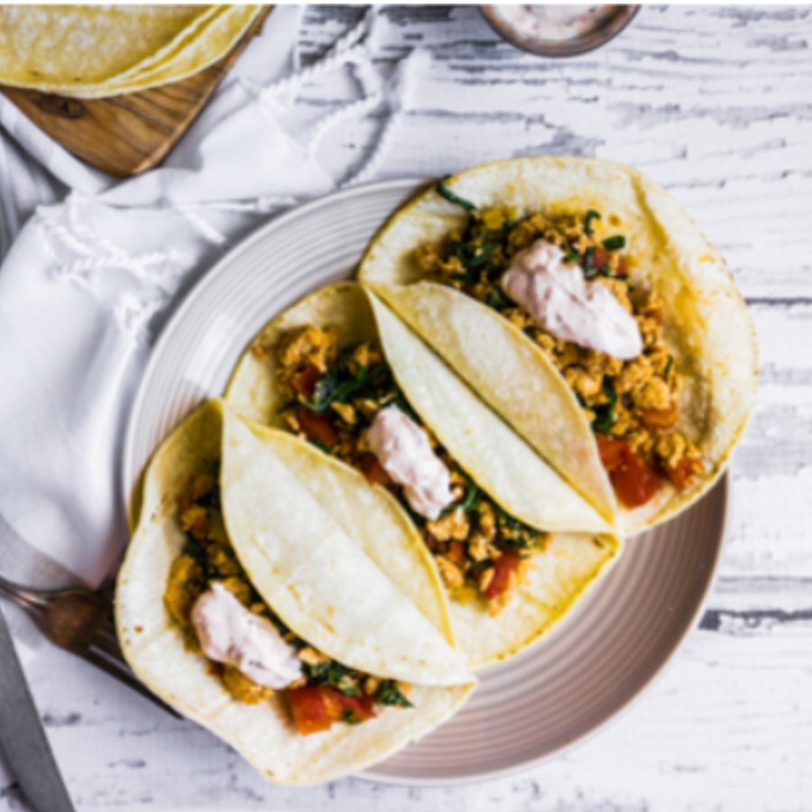 Ground turkey tacos